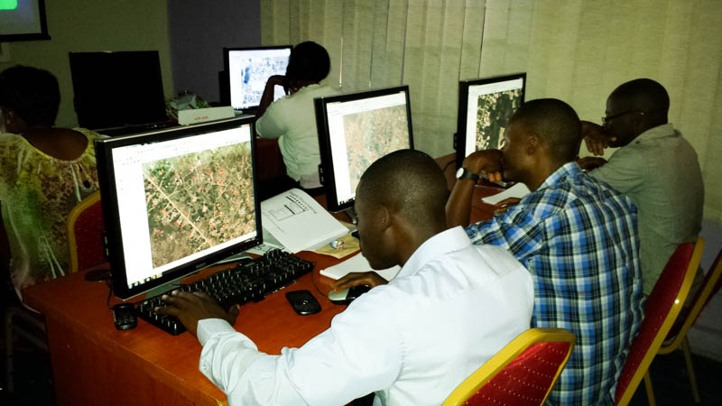 Enumerators underwent a two-day training to prepare for the job ahead - the enumeration of over 270,000 structures in just 20 days.
